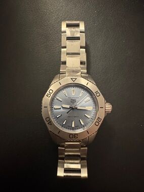 Tag Heuer Womans Aquaracer Watch - Light Blue Dial